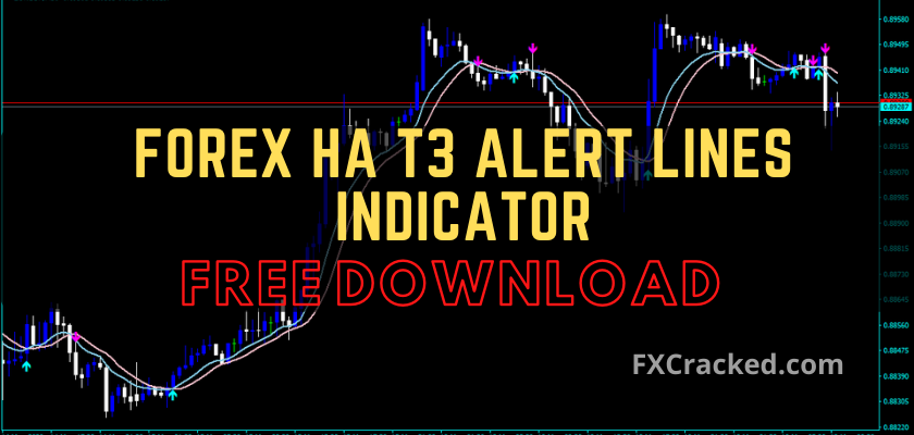 fxcracked.com Forex HA T3 Alert Lines Indicator free download