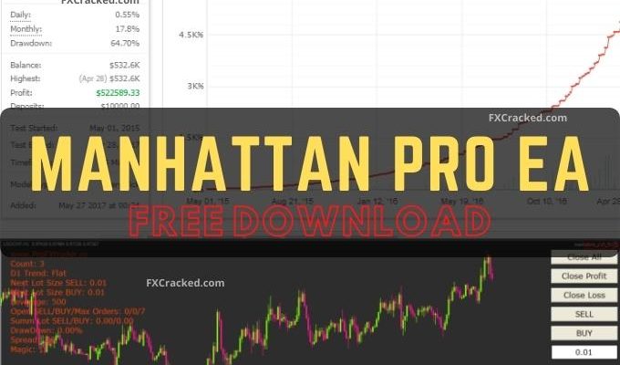 Manhattan PRO Best MT4 Robot For FREE Download FXCracked.com