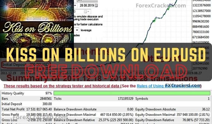 Kiss on Billions on EURUSD FREE MT5 EA Download FXCracked.com