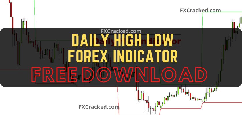 fxcracked.com Daily High Low Forex MT4 indicator Free Download