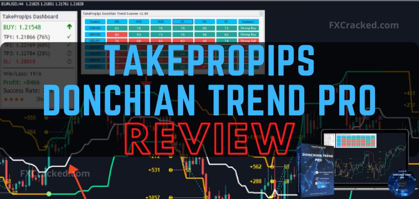 TakePropips Donchian Trend PRO Indicator Reviews FXCracked.com